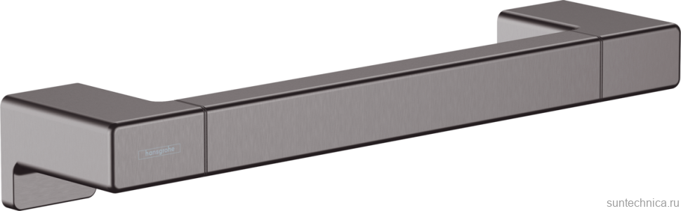 Поручень Hansgrohe AddStoris 41744340 шлифованный черный хром