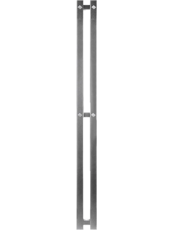 Полотенцесушитель электрический Secado Сандриго 2К 1300/70 130x10 см, подключение справа, графит, I-образный