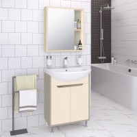 Зеркало-шкаф Runo Эко 52, какао