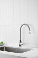 Смеситель для кухни BELZ B809 B73809-3 с гибким изливом, хром