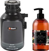 Измельчитель отходов Bort Alligator 93410754 + жидкое мыло