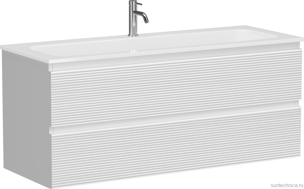 Тумба с раковиной Sancos Folk 120 bianco