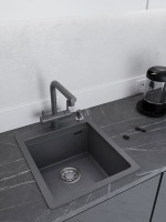 Мойка кухонная Emar Quartz EMQ-1420.Q Антрацит Мойка кухонная Emar Quartz EMQ-1420.Q Антрацит