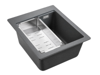 Мойка кухонная Emar Quartz EMQ-1420.Q Антрацит Мойка кухонная Emar Quartz EMQ-1420.Q Антрацит