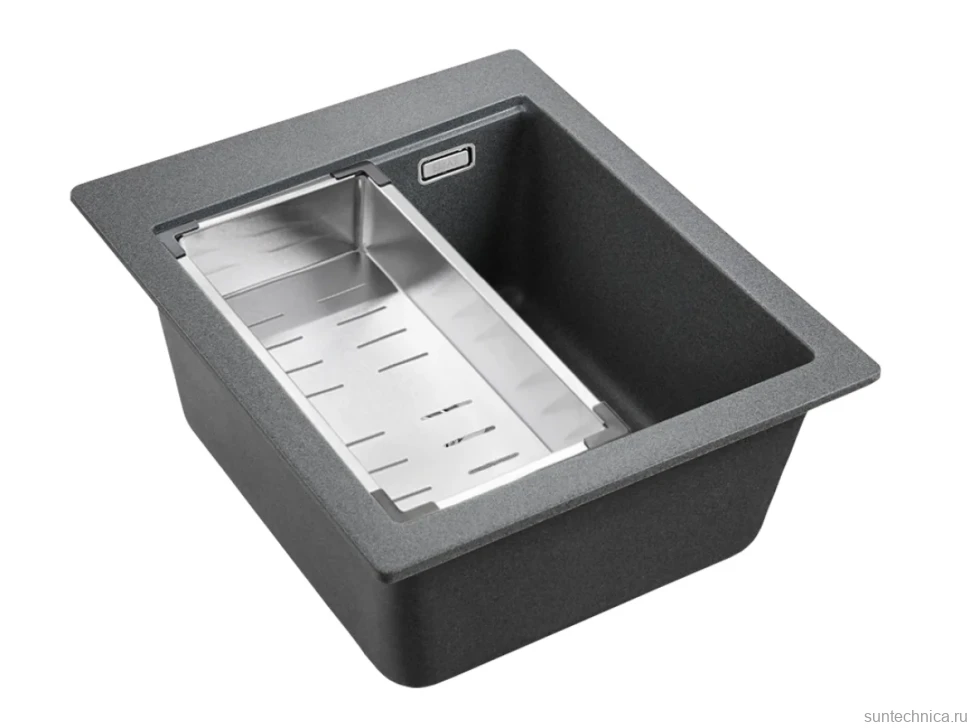 Мойка кухонная Emar Quartz EMQ-1420.Q Антрацит