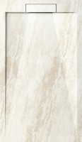Поддон для душа Esbano Luxe ESPLM128DR бежевый мрамор