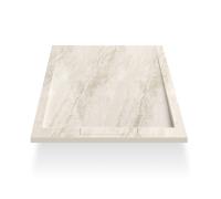 Поддон для душа Esbano Luxe ESPLM128DR бежевый мрамор