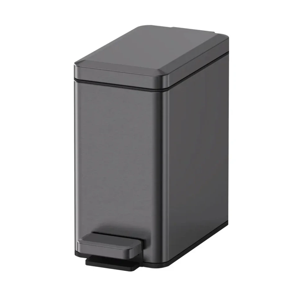 Мусорное ведро Raglo R361.606.09 с педалью для открывания, графит