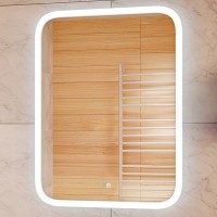 Зеркало CONTINENT Glamour ЗЛП536 70х90 с подсветкой, с подогревом