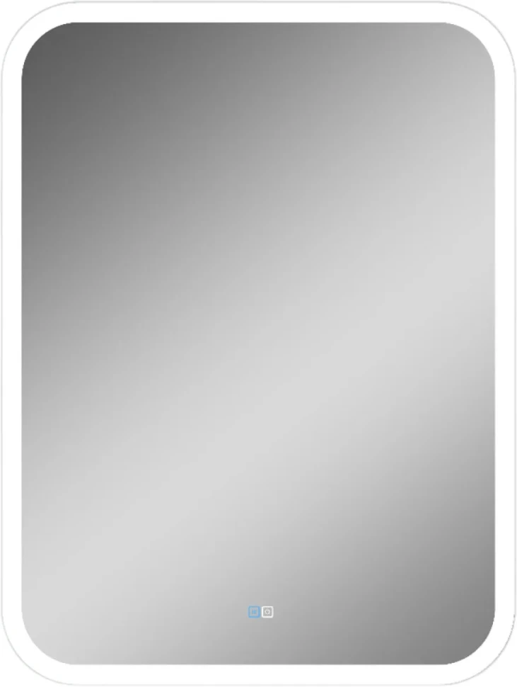 Зеркало CONTINENT Glamour ЗЛП536 70х90 с подсветкой, с подогревом