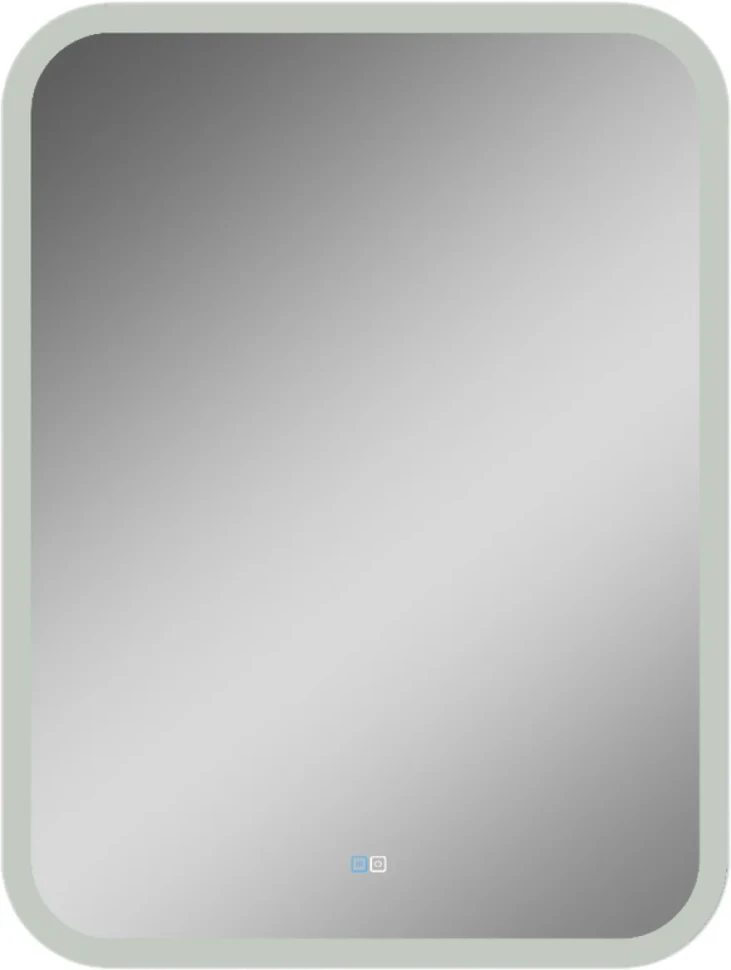 Зеркало CONTINENT Glamour ЗЛП536 70х90 с подсветкой, с подогревом