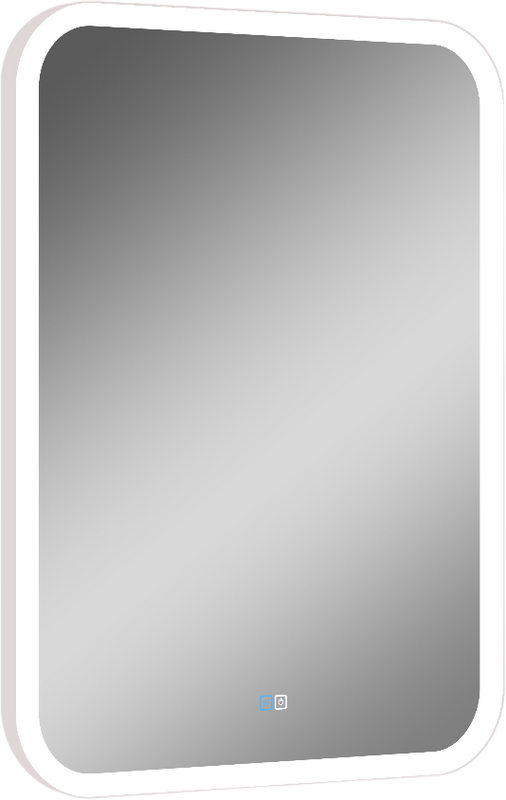Зеркало CONTINENT Glamour ЗЛП536 70х90 с подсветкой, с подогревом