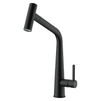 Смеситель для кухни Franke Icon Pull Out 115.0625.190 матовый черный