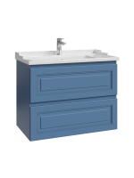 Тумба с раковиной Caprigo Wales Смальти 80 бриллиантово-синяя