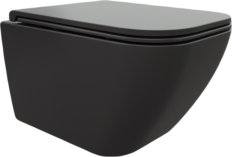 Унитаз подвесной Ceruttispa Mimi Aria MB CT8920 безободковый, с микролифтом