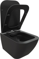 Унитаз подвесной Ceruttispa Mimi Aria MB CT8920 безободковый, с микролифтом
