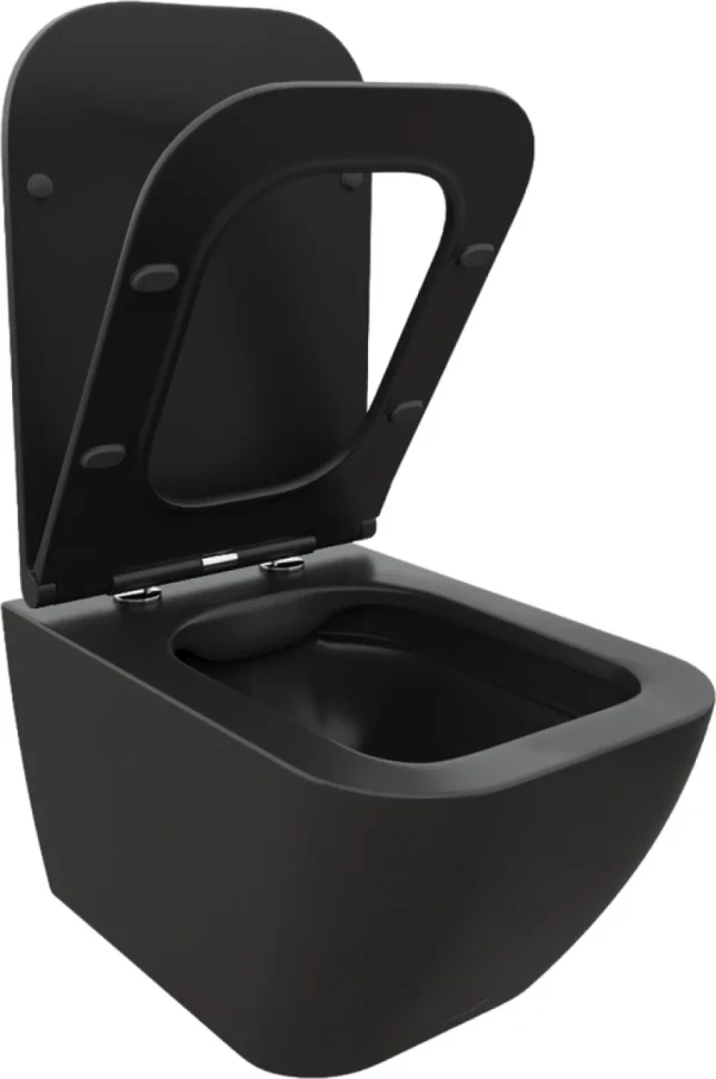 Унитаз подвесной Ceruttispa Mimi Aria MB CT8920 безободковый, с микролифтом