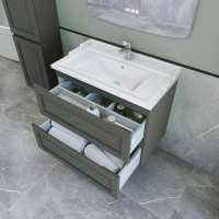 Мебель для ванной комнаты Caprigo Wales 80 графит Мебель для ванной комнаты Caprigo Wales 80 графит