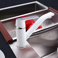 Смеситель для кухни Frap H31 F4531 белый, хром