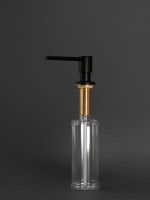 Дозатор для кухонной мойки AltroBagno Flusso 080505MB матовый черный