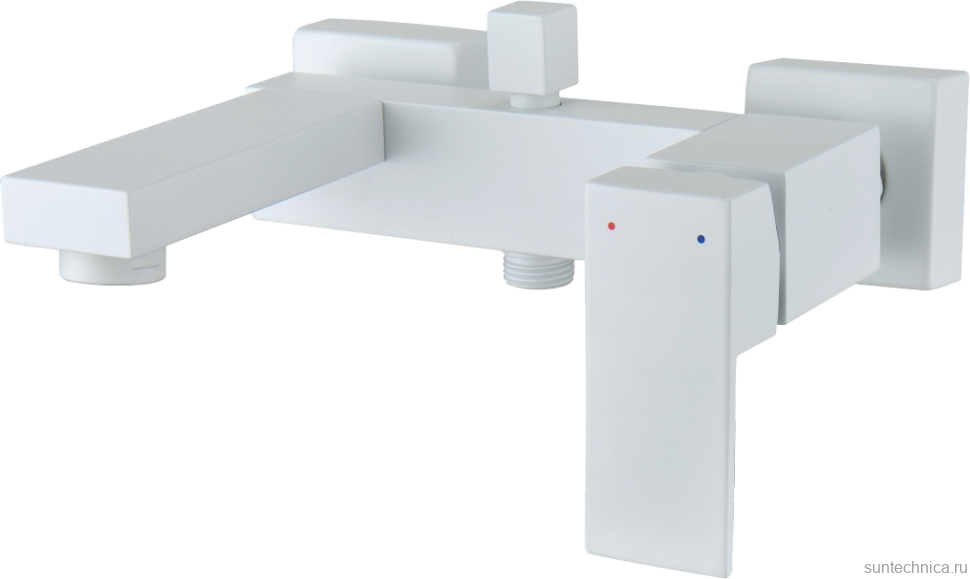 Смеситель для ванны с душем Aquanet Blanco AF420-20W