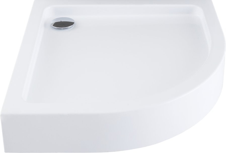 Поддон для душа Aquanet GL180 80x80 четверть круга