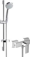 Смеситель для душа Hansgrohe Vernis Shape 71650000 + Душевой гарнитур Hansgrohe Croma 100 Vario 27772000 Unica'C
