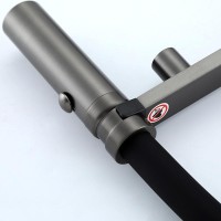 Смеситель для кухни Gappo G4397-89 с гибким изливом, оружейная сталь