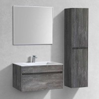 Мебель для ванной комнаты Vincea Chiara 80 камень