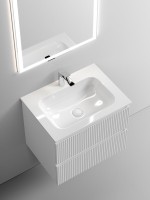 Мебель для ванной комнаты Sancos Snob T 60 см, bianco