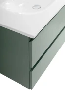 Тумба с раковиной BelBagno Kraft 90 подвесная, матовая еловая, раковина bb-8099-90
