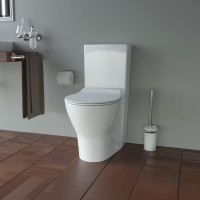 Унитаз-компакт напольный Керамин Сканди Slim МЛ CDB00029301 белый