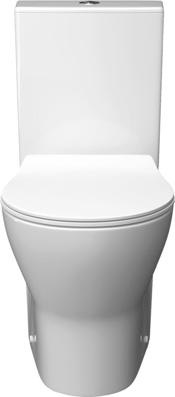 Унитаз-компакт напольный Керамин Сканди Slim МЛ CDB00029301 белый