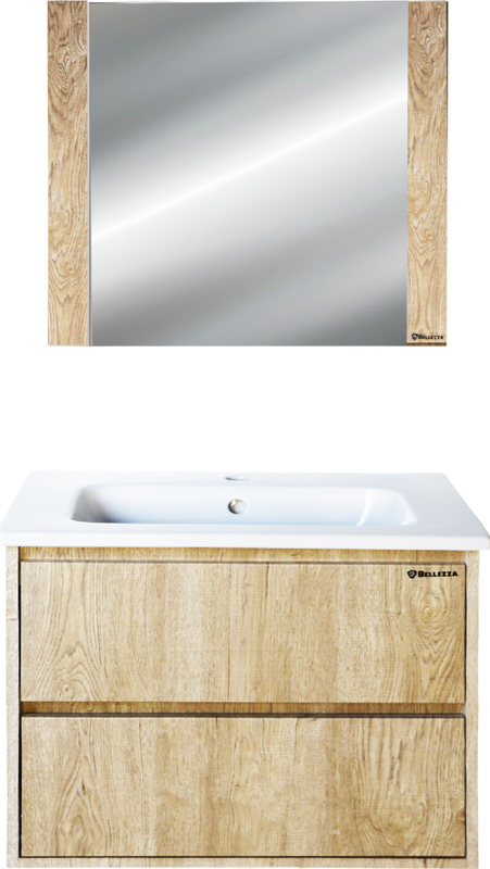 Мебель для ванной комнаты Bellezza Лоренцо 80 дуб светлый