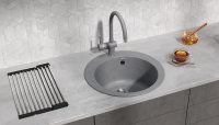 Мойка кухонная Ulgran U-405 -342 графитовая