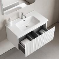 Тумба под раковину без столешницы Sancos Snob R 1.0 80 bianco