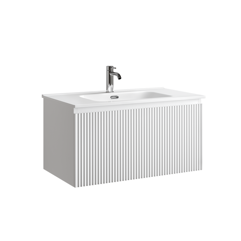 Тумба под раковину без столешницы Sancos Snob R 1.0 80 bianco