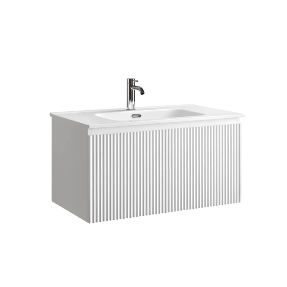 Тумба под раковину без столешницы Sancos Snob R 1.0 80 bianco