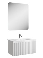 Тумба под раковину без столешницы Sancos Snob R 1.0 80 bianco