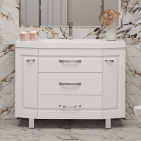 Тумба с раковиной Misty Терра 110 белая Тумба с раковиной Misty Терра 110 белая