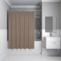 Штора для ванной IDDIS Base BL03P24i11 240х200, коричневая