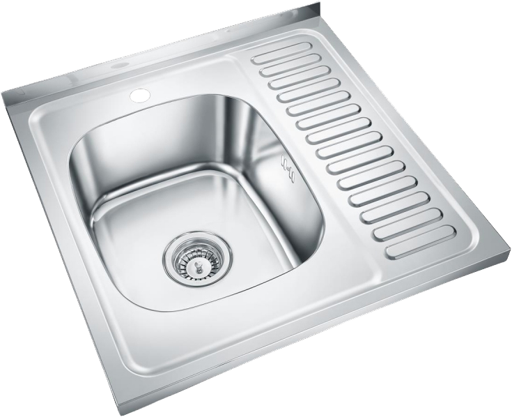 Мойка кухонная Emar Steel T6060LQ L