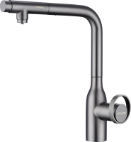 Смеситель для кухни Paulmark Urban Ur213104-GM вороненая сталь Смеситель для кухни Paulmark Urban Ur213104-GM вороненая сталь