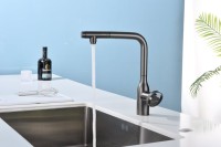 Смеситель для кухни Paulmark Urban Ur213104-GM вороненая сталь Смеситель для кухни Paulmark Urban Ur213104-GM вороненая сталь