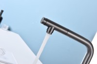 Смеситель для кухни Paulmark Urban Ur213104-GM вороненая сталь Смеситель для кухни Paulmark Urban Ur213104-GM вороненая сталь