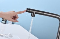 Смеситель для кухни Paulmark Urban Ur213104-GM вороненая сталь Смеситель для кухни Paulmark Urban Ur213104-GM вороненая сталь