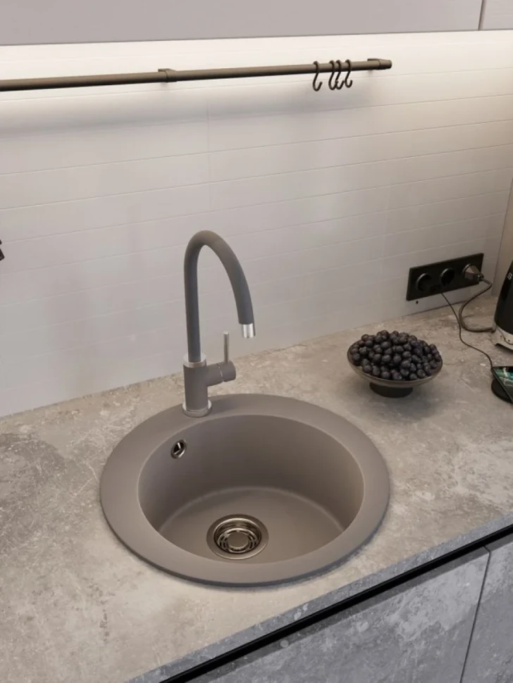Мойка кухонная Emar Quartz EMQ-1475.C Алмаз