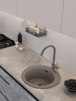 Мойка кухонная Emar Quartz EMQ-1475.C Алмаз Мойка кухонная Emar Quartz EMQ-1475.C Алмаз