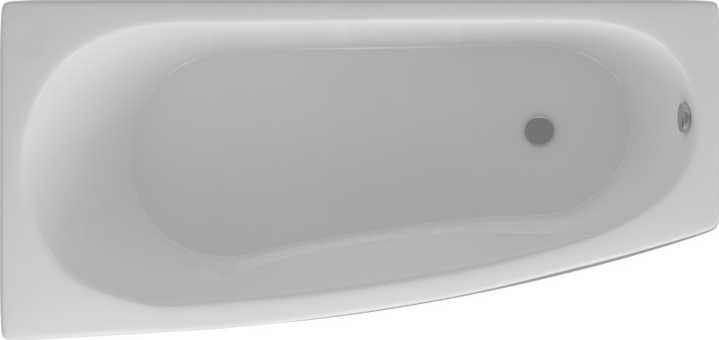 Акриловая ванна Акватек Пандора PAN160-0000038 160x75 L, с фронтальным экраном