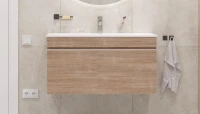 Тумба с раковиной Velvex Pulsus 100 дуб сонома Тумба с раковиной Velvex Pulsus 100 дуб сонома